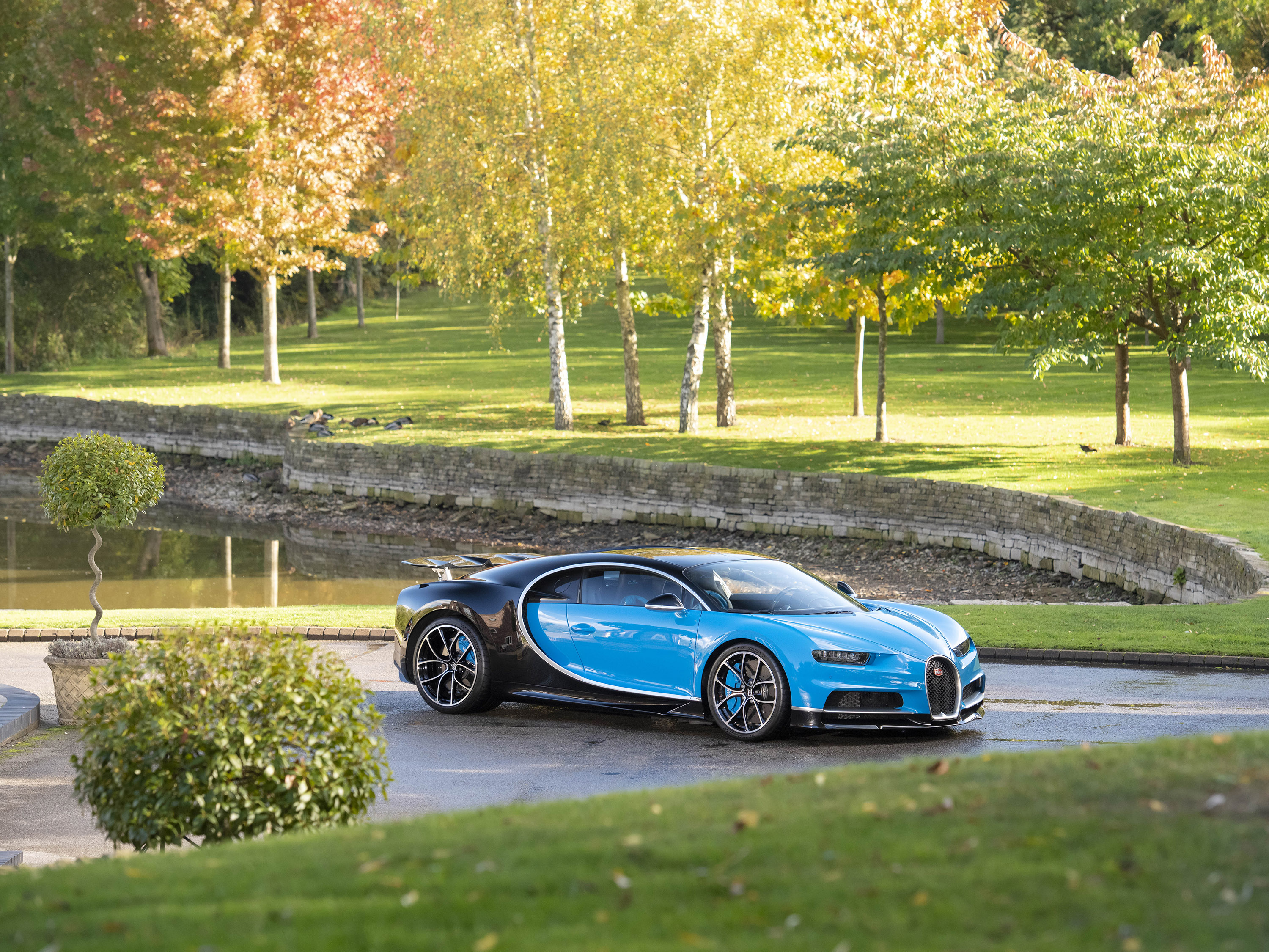 2017 Bugatti Chiron — Black and Bugatti Light Blue