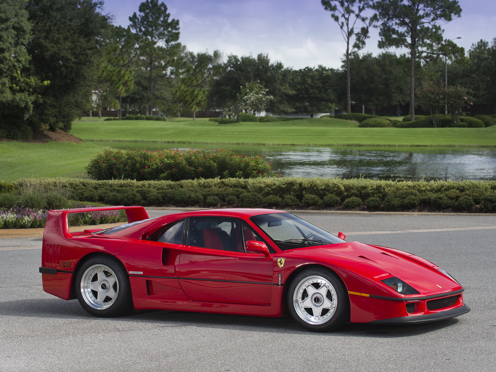 1990 Ferrari F40 U.S. Car — Rosso