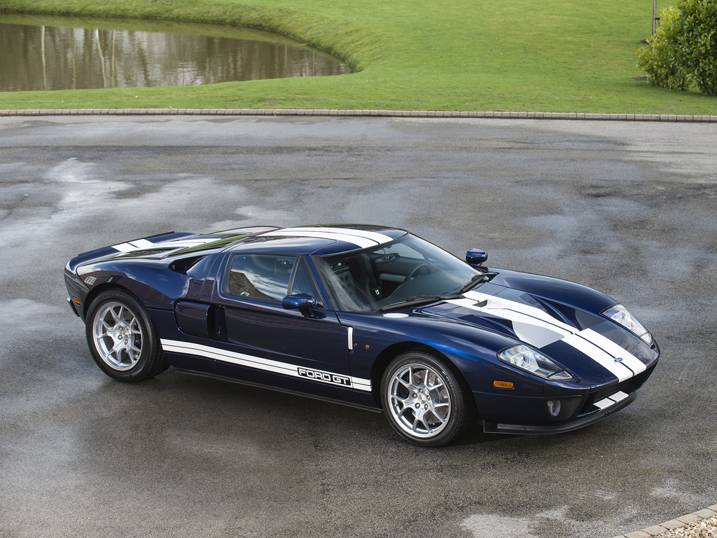 2006 GT — Midnight Blue with Painted White Stripes