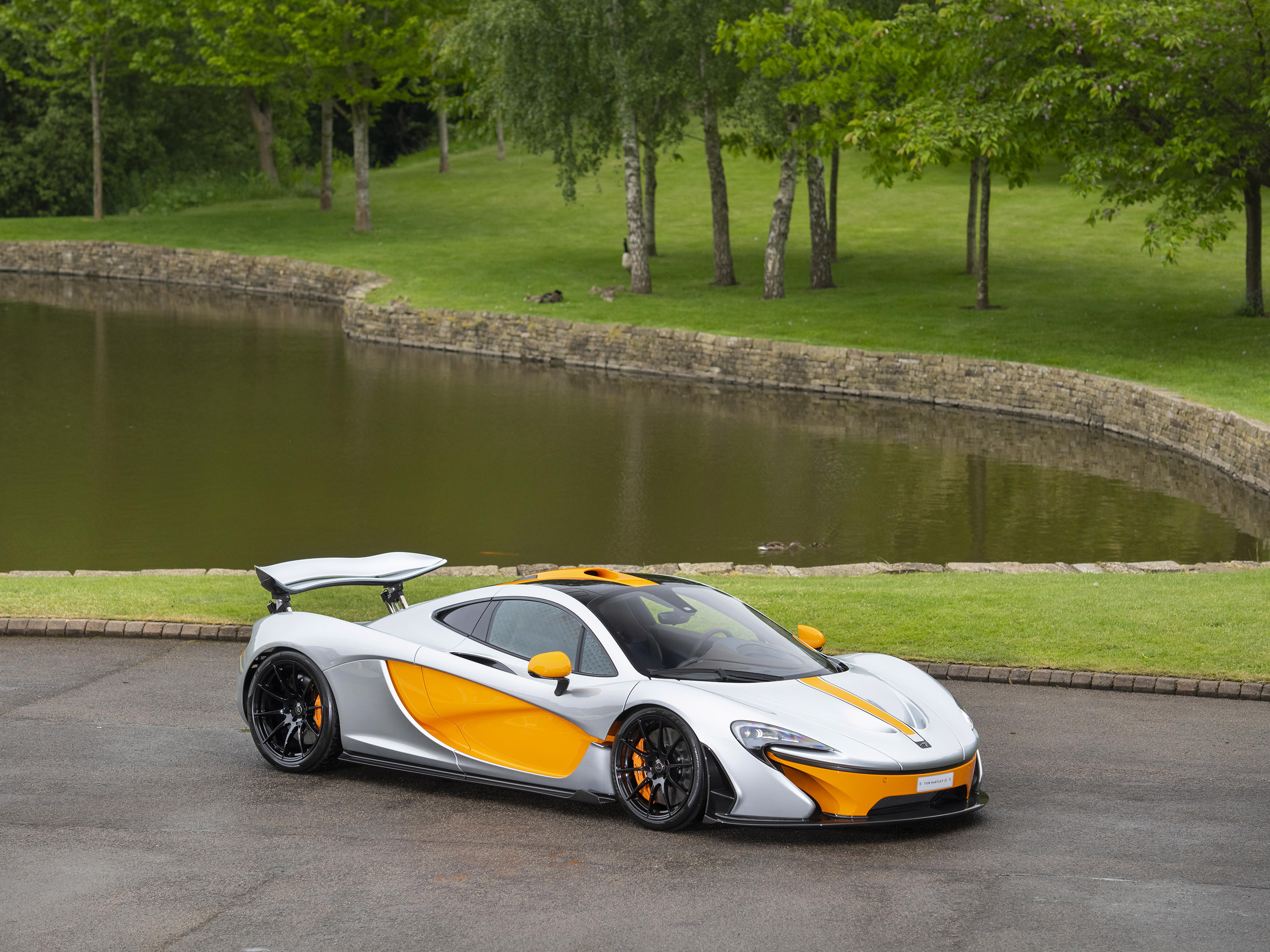 2015 P1 — Track Silver with McLaren Orange Accents