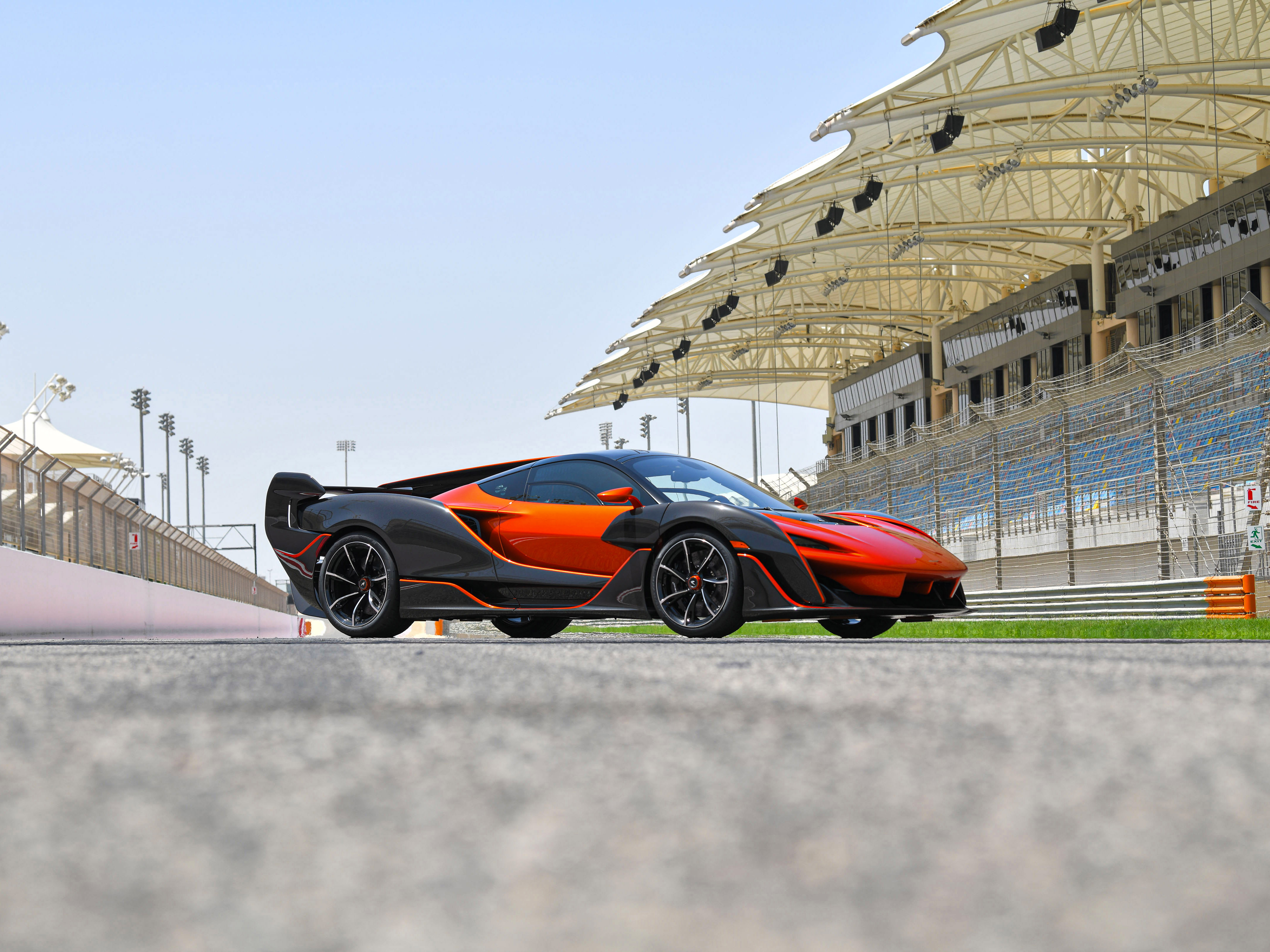 2021 Sabre — Mansour Orange with Exposed Carbon
