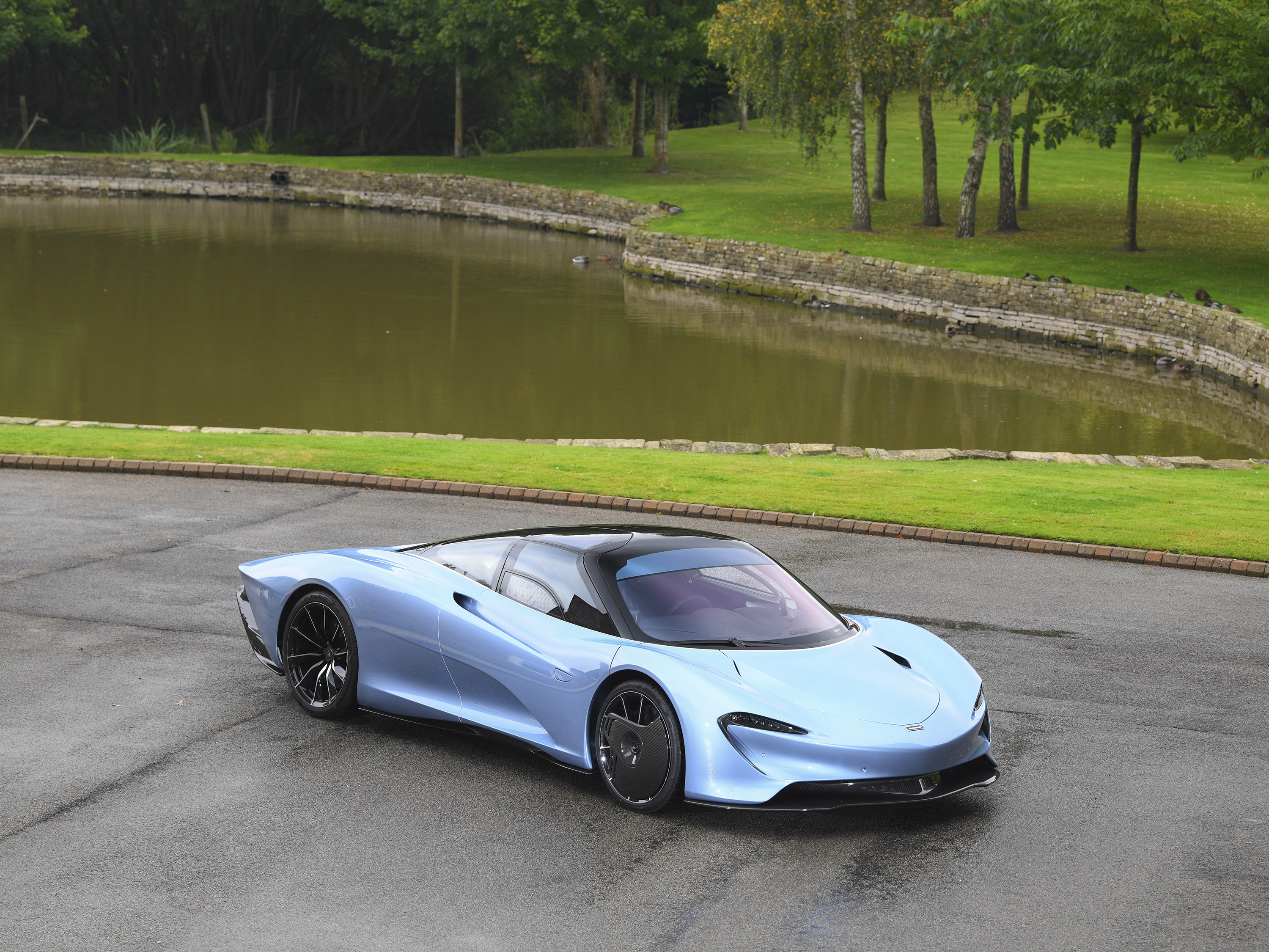 2020 Speedtail — Frost Blue